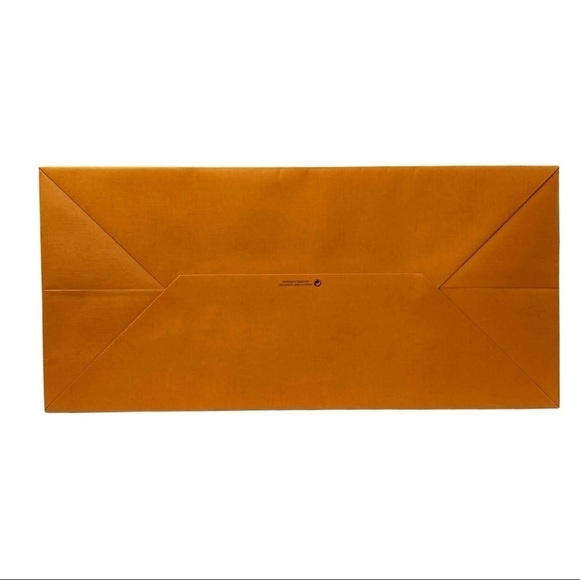 AUTHENTIC LOUIS VUITTON Gift bag Luxury Designer Presentation Orange Blue - Picture 7 of 7